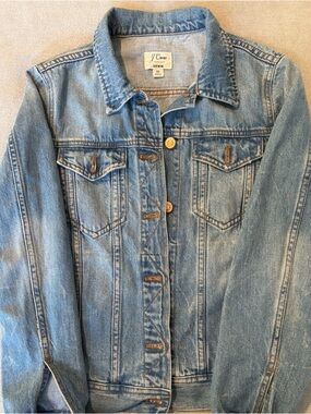 J. Crew Factory Light Blue Denim Jean Jacket